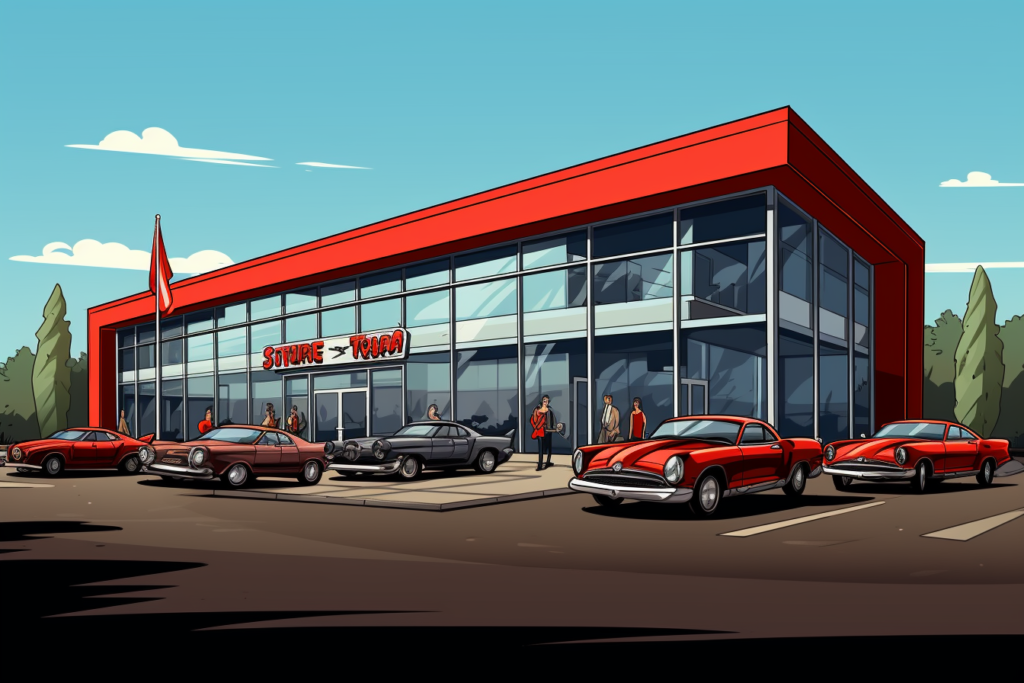 car dealership