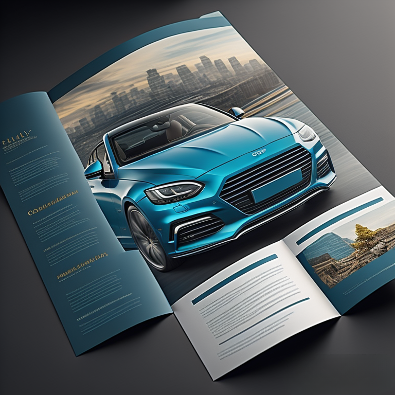 auto dealership brochure